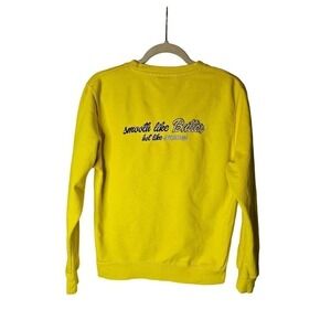 BTS Smooth Like A Butter Small Sweatshirt. Round neck.